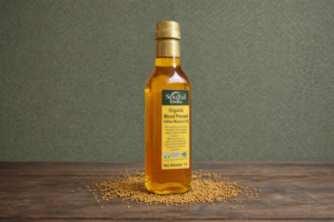organic wood pressed yellow mustard oil