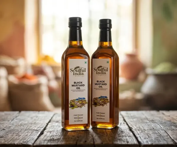 organic wood pressed black mustard oil organic wood pressed black mustard oil